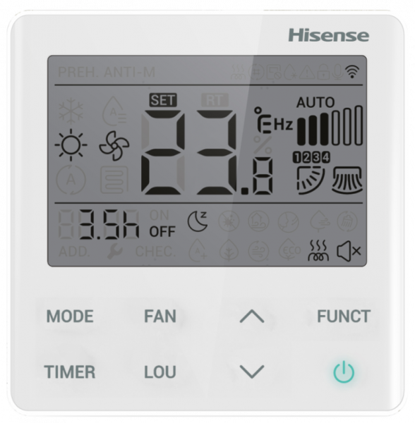 Hisense ����������� �����-������� ���������� ���� ����� HEAVY EU DC INVERTER R32 Wi-Fi AUD-60UX4REH8/AUW-60U6RW8